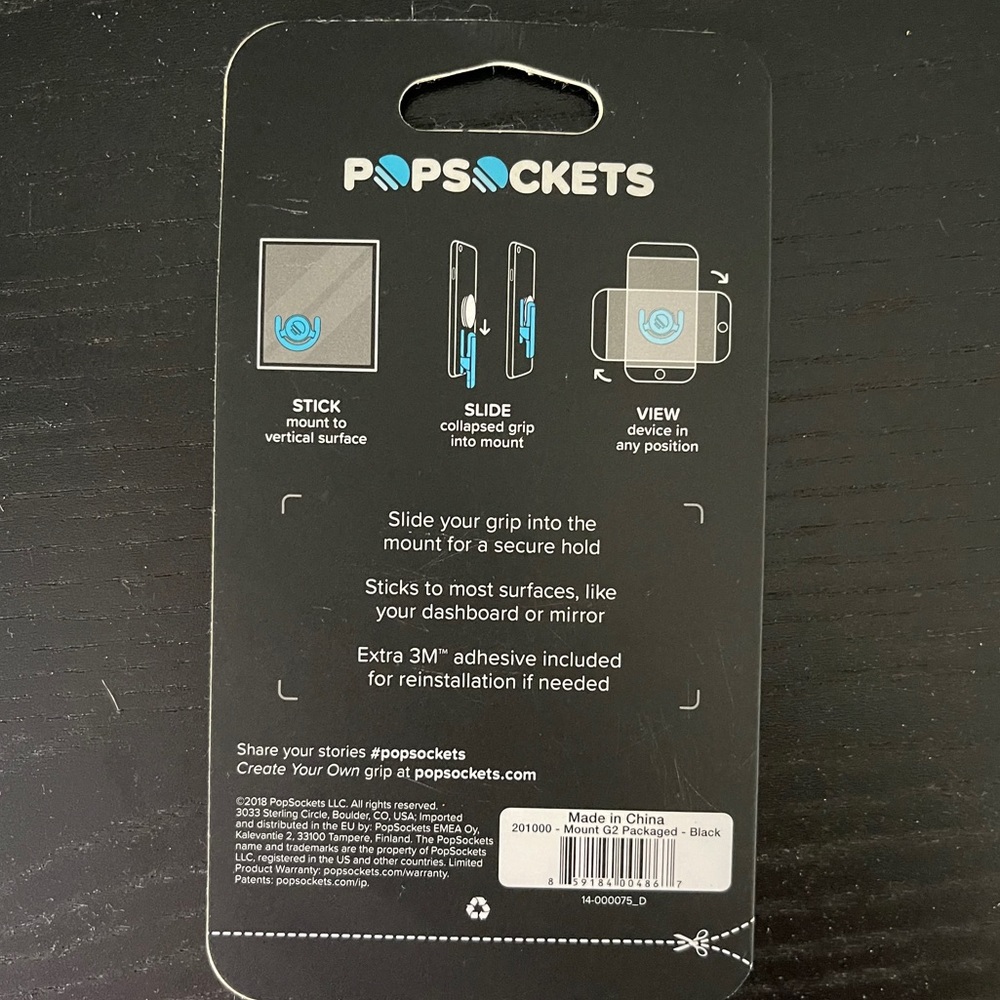 Pop Socket Multi Surface Mount - Picture 2 of 2